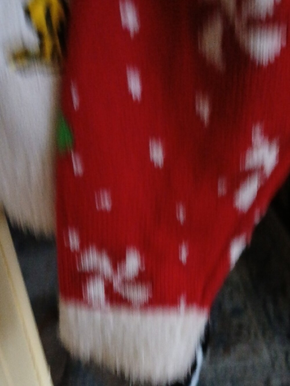Peanuts Women's Red & White Snoopy Gingerbread Sweater - Picture 4 of 5